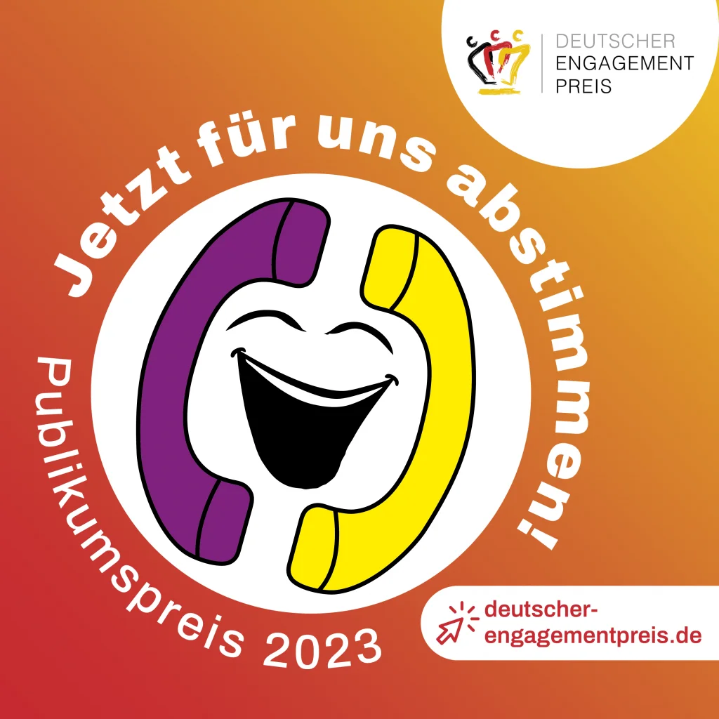 Aufruf zur Abstimmung des Publikumpreises.