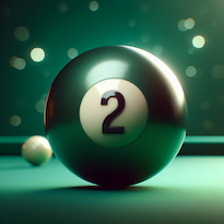 Billardkugel Nr. 2