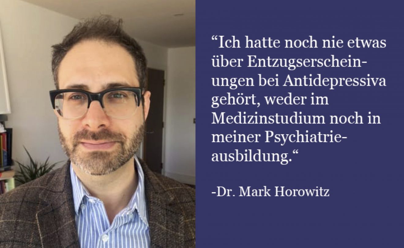 Fragen zum Antidepressiva-Entzug?