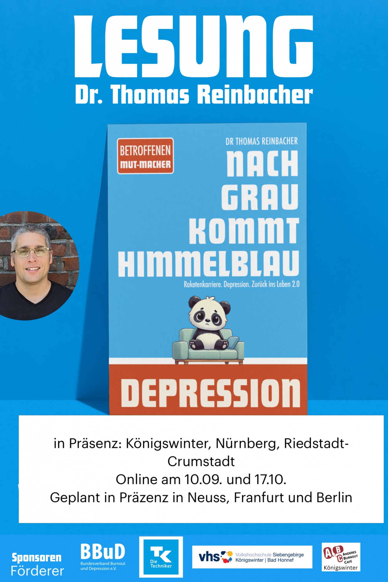 Lesereise ＂Nach Grau kommt himmelblau＂