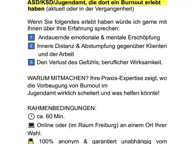 Interviewpartner für Masterarbeit gesucht